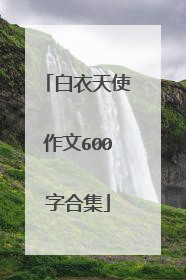 白衣天使作文600字合集