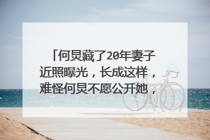 何炅藏了20年妻子近照曝光，长成这样，难怪何炅不愿公开她，到底长啥样？