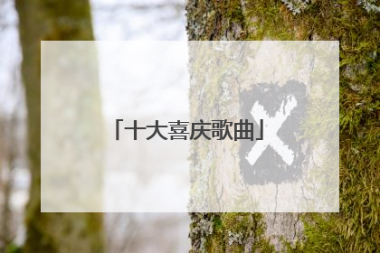十大喜庆歌曲