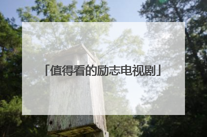 值得看的励志电视剧