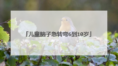 儿童脑子急转弯6到10岁