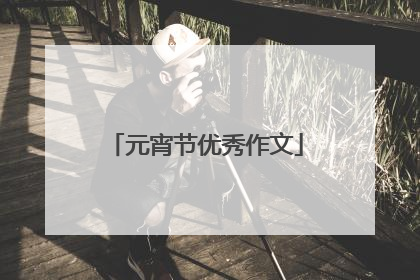 元宵节优秀作文