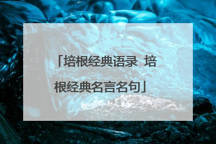 培根经典语录 培根经典名言名句