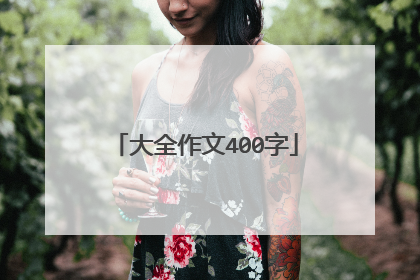 大全作文400字