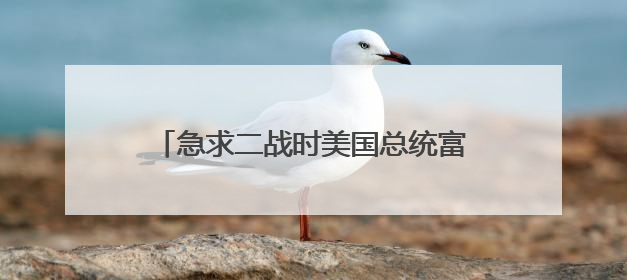 急求二战时美国总统富兰克林·德拉诺·罗斯福的一些名言名句的英文翻译。注意：是英文！！