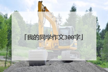 我的同学作文300字