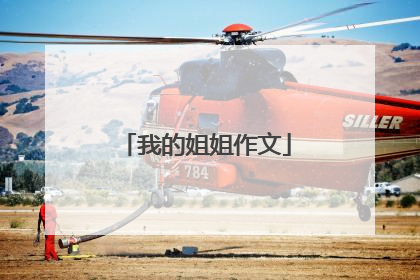 我的姐姐作文