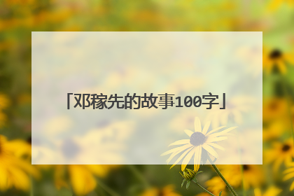 邓稼先的故事100字