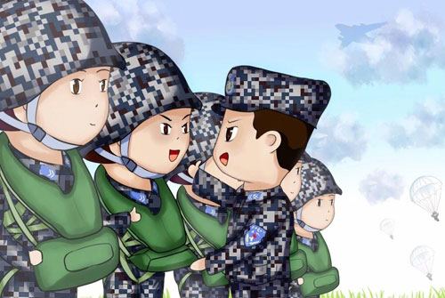 部队口号霸气押韵16字 部队敢打必胜口号标语