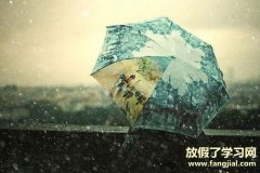 适合下雨天发的朋友圈-下雨了想发个朋友圈